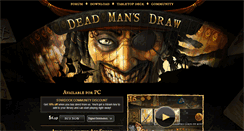 Desktop Screenshot of deadmansdrawgame.com